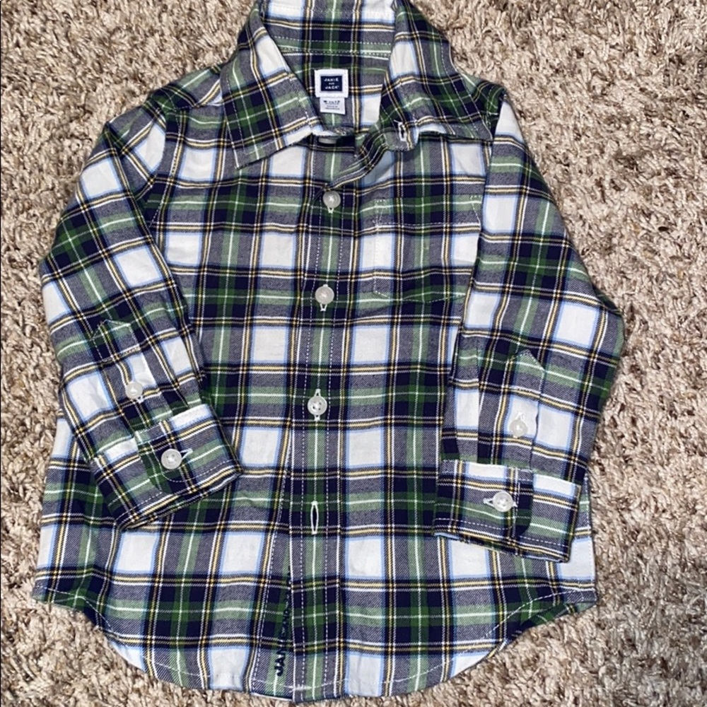 Janie and jack button down.